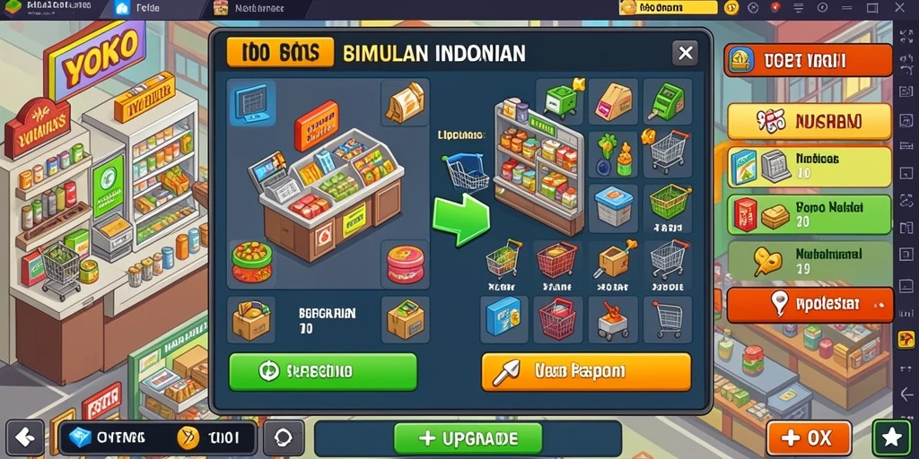 Tangkapan layar dari level menantang yang harus diselesaikan.