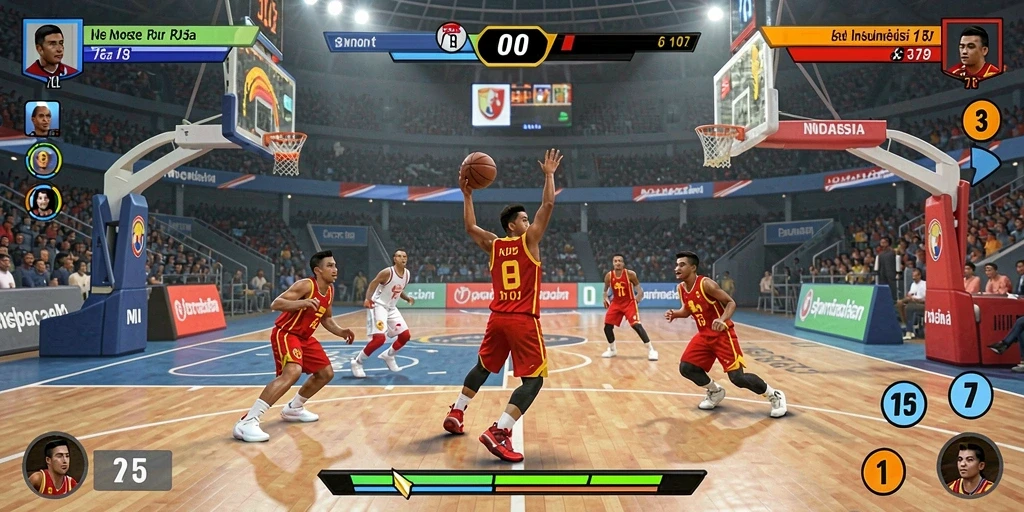 Tangkapan layar ini memperlihatkan fitur multiplayer yang seru.