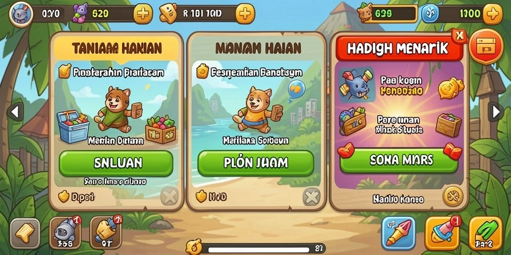 Berbagai hadiah menarik menanti para pemenang.