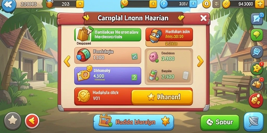 Fitur interaksi dengan pemain lain yang menarik.